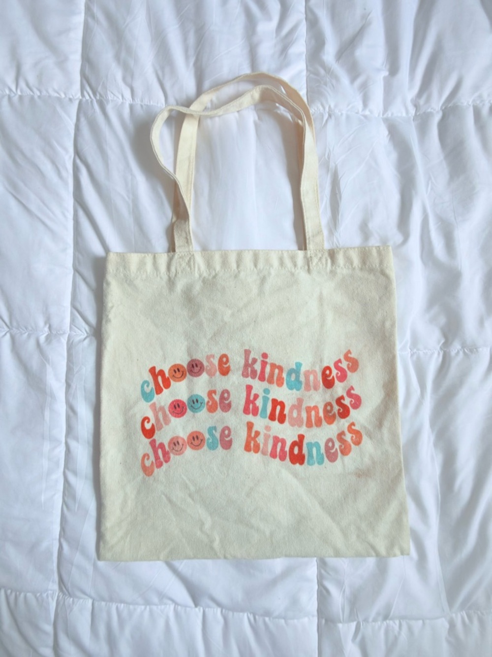 Choose Kindness Canvas Tote